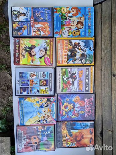 Dvd диски, игры на пк 68 шт