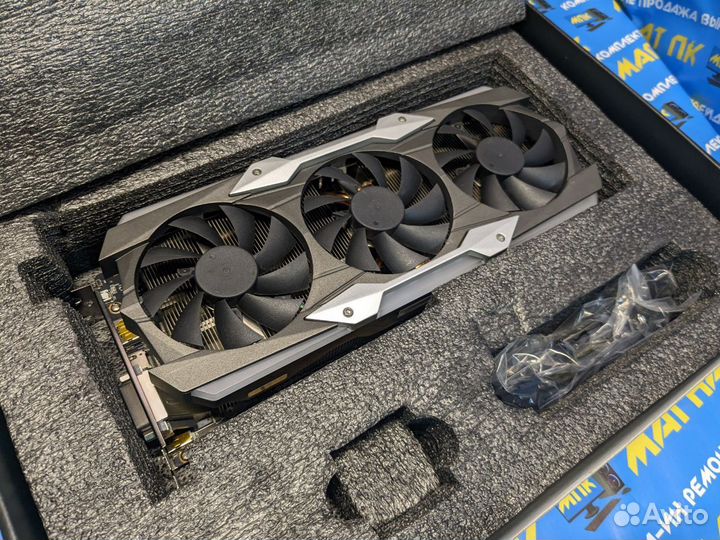 Видеокарта zotac GTX 1080 Ti AMP Extreme 11GB