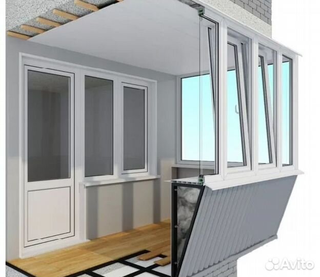 Пластиковые окна лоджия