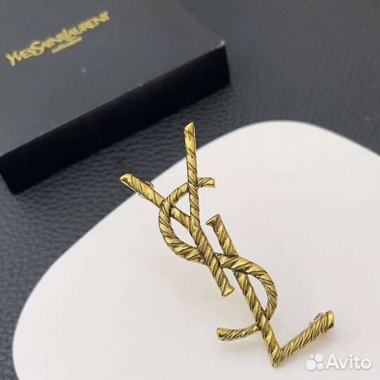 Брошь yves saint laurent
