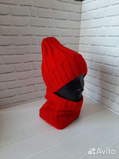 Шапка и снуд демисезон