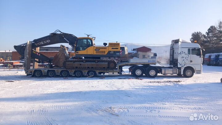 Услуги по перевозке негабаритных грузов тралом