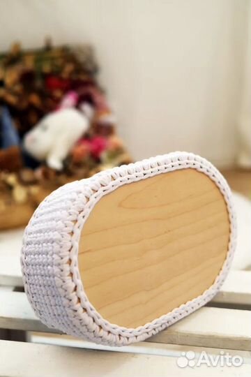 Люлька переноска вязаная