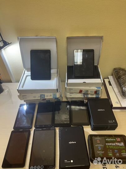 Арт.496 Планшет Oysters 27 шт на запчасти