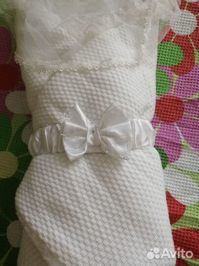 Конверт одеяло на выписку меховой Сонный гномик