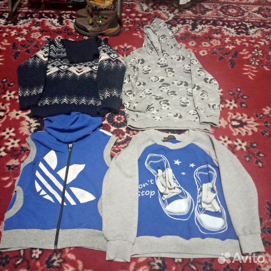 Пакет одежды на мальчика 104-116