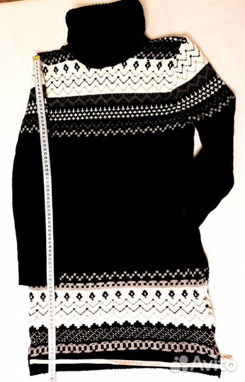 Платье стильное вязаное шерстяное,Турция,раз.44