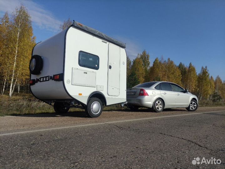 Прицеп кемпер. Дом на колесах в полный рост