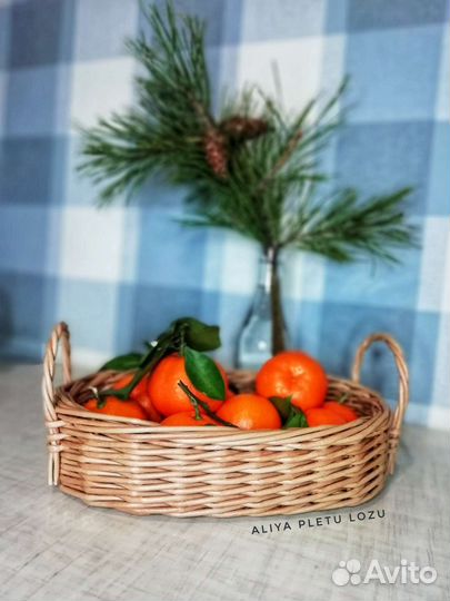 Хлебница плетеная