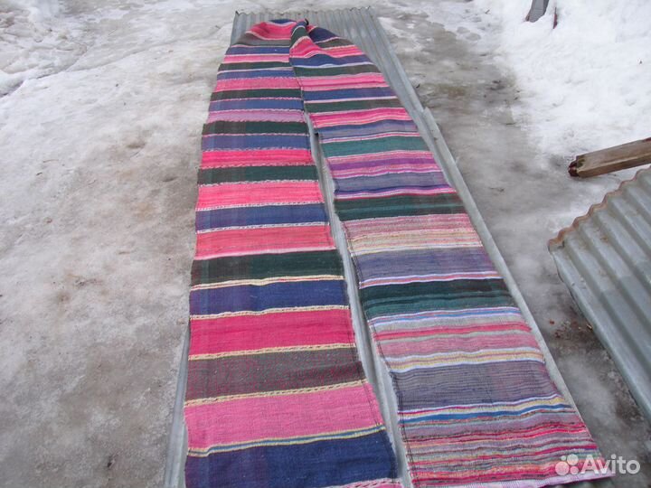 Половик домотканый дорожка коврик деревенский