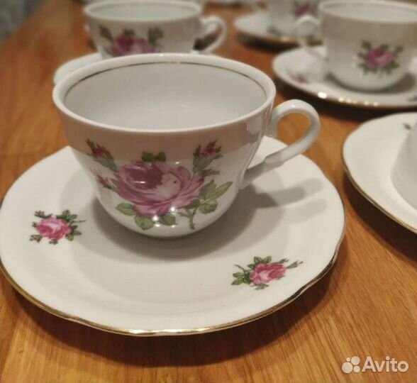 Чайные пары Kahla ГДР