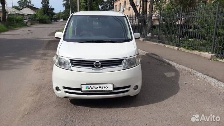 Nissan Serena 2.0 CVT, 2007, 163 000 км