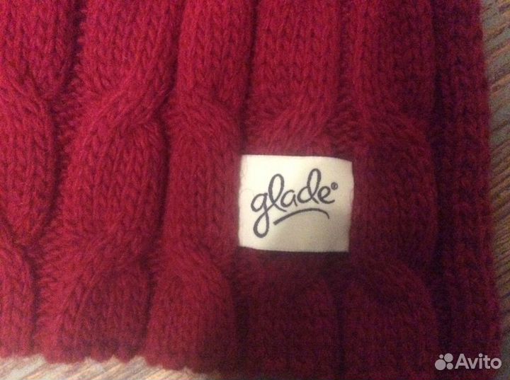 Комплект шапка и шарф женский