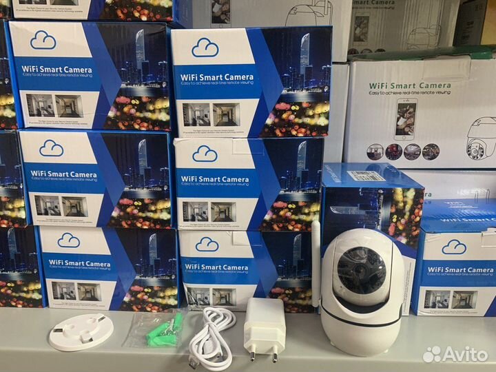 Поворотные PTZ-WiFi камеры 2Мп и 3Мп (видеоняня)