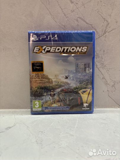 Диск Expeditions: A Mudrunner Game игра для PS4