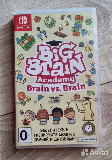 Big brain nintendo switch