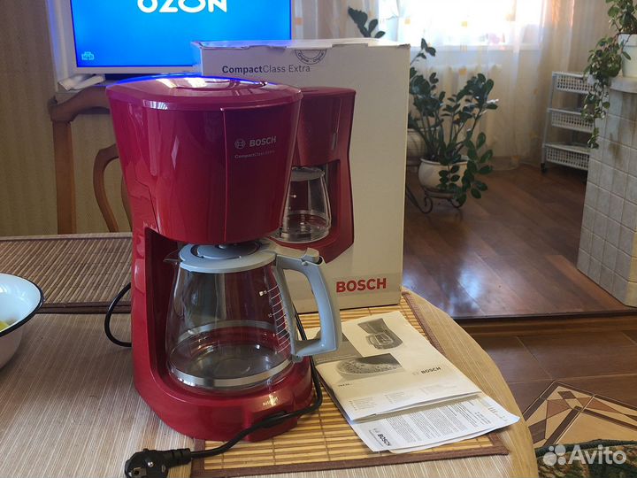 Кофеварка капельная новая