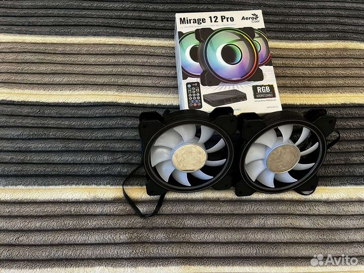 Вентилятор Aerocool Mirage 12 argb. 2шт