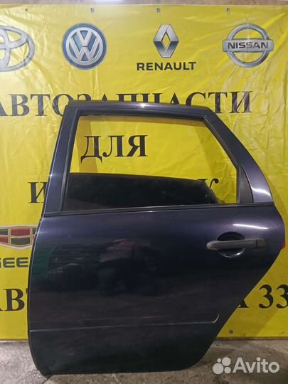 Дверь задняя левая Лада Калина 1 седан