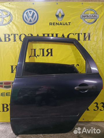 Дверь задняя левая Лада Калина 1 седан