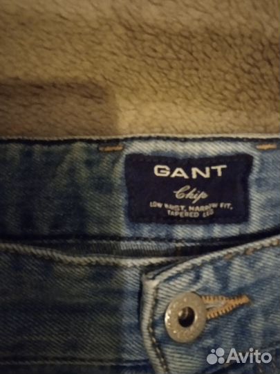 Джинсы gant