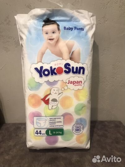 Подгузники трусики YokoSun L