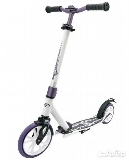 Самокат тт 210 jogger бело-фиолетовый 1/2