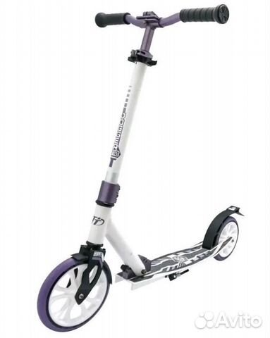Самокат тт 210 jogger бело-фиолетовый 1/2