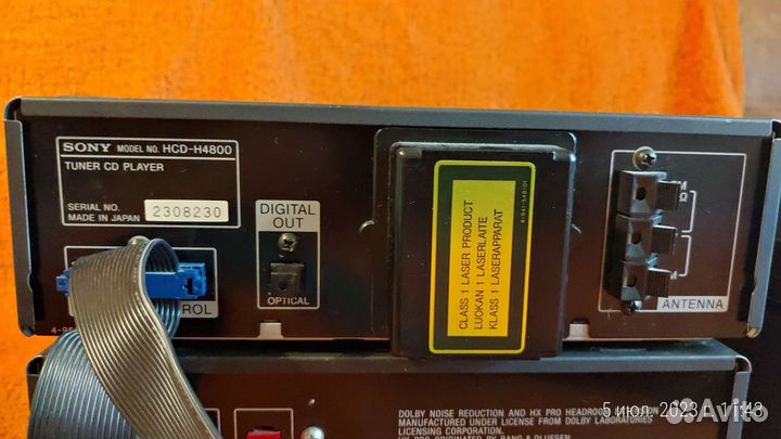 Музыкальный центр sony FH-E8X