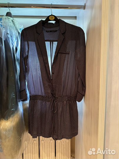 Шелковый комбинезон Zara