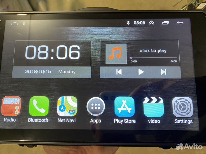 Магнитола 2 DIN android 9 дюймов лада гранта
