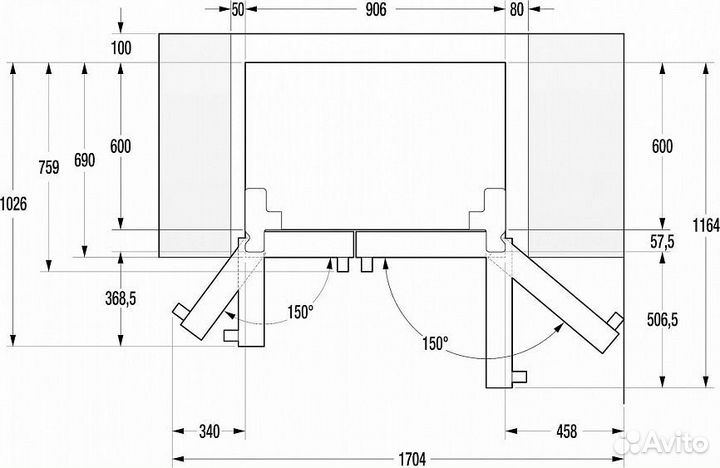 Холодильник Gorenje NRS 9181 CX нержавеющая сталь