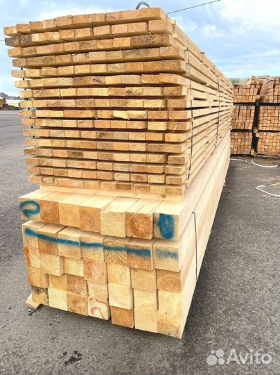 Доска обрезная 40х150х6000мм ГОСТ