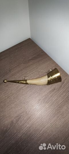 Винный рог костяной