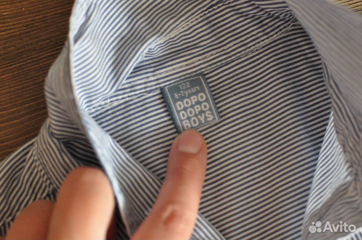 Рубашка на мальчика 122 (6-7 лет)