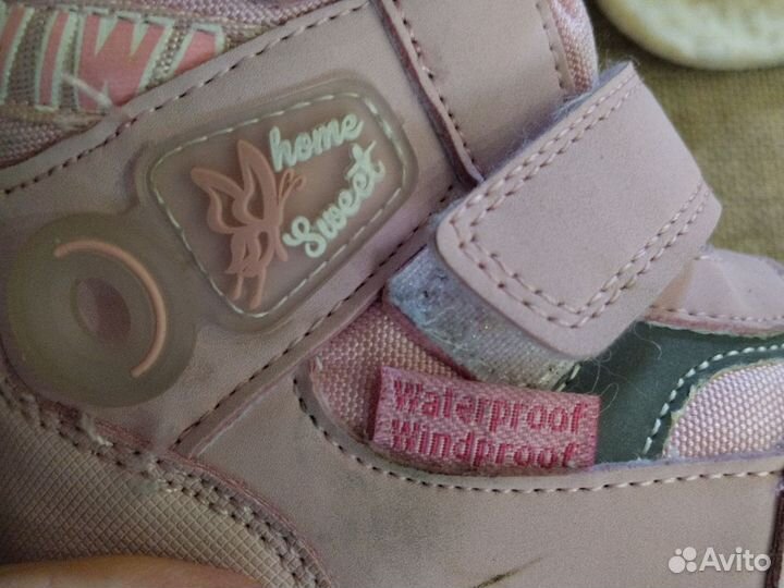 Ботинки зимние для девочки 24