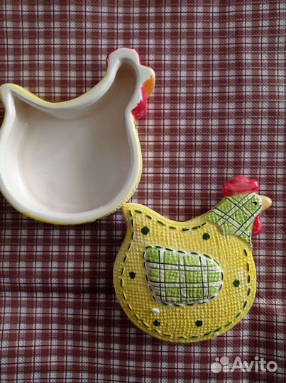 Набор на Пасху. Тарелка и масленка