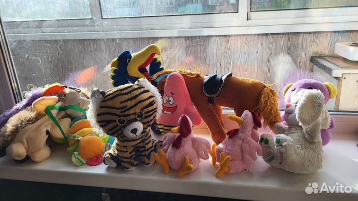 Мягкие игрушки пакетом