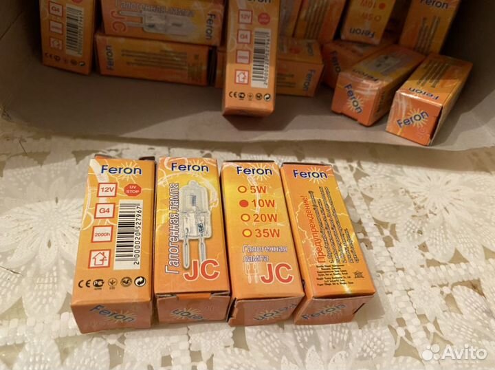 Галогенные лампы G4 и G9