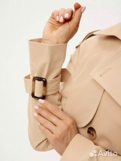 Плащ тренч женский 46