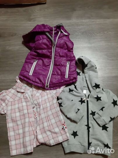 Пакет вещей для девочки 80-86