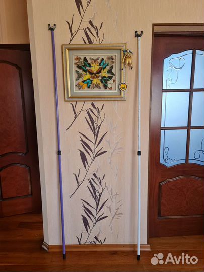 Палка телескопическая для одежды и штор