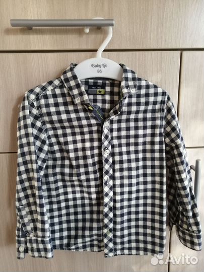 Рубашка Next на мальчика 92 размер