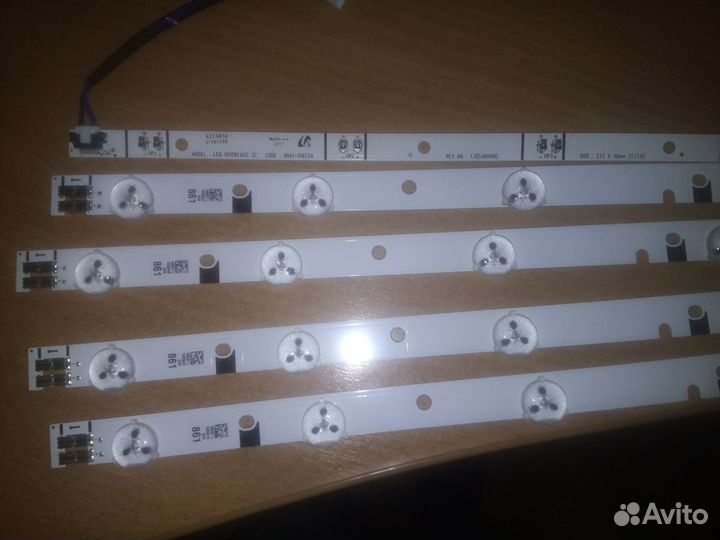 Линейки светодиодов для телевизора samsung