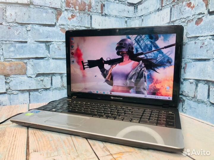 Packard bell ente11HC на i7/710M/RAM 4GB/SSD