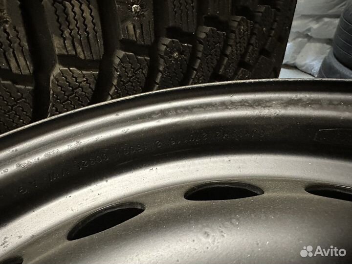 Штампованные диски R15 5/112