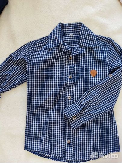 Рубашки и брюки 116-122 р-р