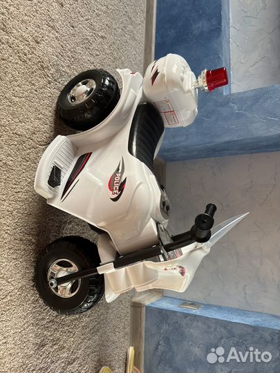 Мотороллер детский на акб батарее