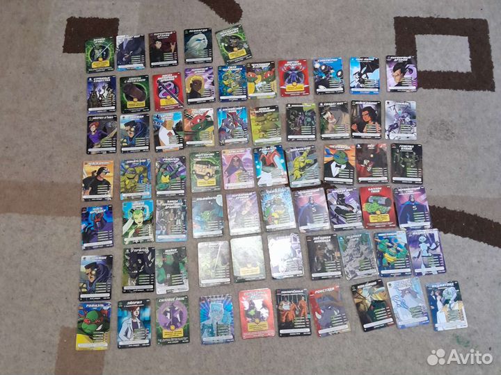 Карточки черепашки нидзя