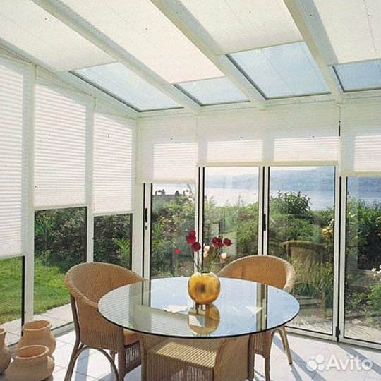 Рулонные шторы плиссе